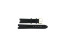 Uhrenarmband Rado 01.152.3694.2.271 / R070871410 Leder Schwarz 4mm