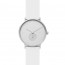 Uhrenarmband Skagen SKW6520	 Silikon Weiss 20mm