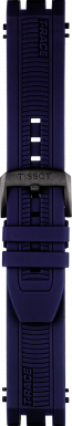 Uhrenarmband Tissot T1154173704100 / T603041961 Kautschuk Blau