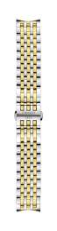 Uhrenarmband Tissot T0639072203800A / T063907 / T605036736 Rostfreier Stahl Zweifarbig