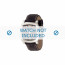 Armani Uhrenarmband AR-5803 Leder Dunkelbraun 24mm 