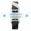 Burberry Uhrenarmband BU9505 Leder Schwarz 14mm