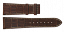 Certina Uhrenarmband C610011091 Leder Braun 23mm + weiße nähte