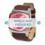 Diesel Uhrenarmband DZ5215 Leder Braun 25mm