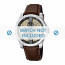 Festina Uhrenarmband F16585.6 Leder Braun 23mm + weiße nähte