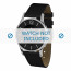 Jacques Lemans Uhrenarmband 1-1850A Leder Schwarz