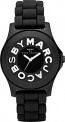 Uhrenarmband Marc by Marc Jacobs MBM4006 Silikon Schwarz 20mm