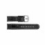 TW Steel Uhrenarmband TWB112 Leder Schwarz 24mm + weiße nähte